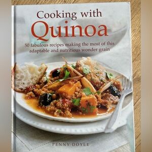 NWOT cooking with Quinoa cookbook.